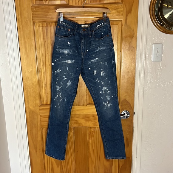 EUC Madewell Painter High Rise Slim Boyjeans size 26 - Picture 9 of 10